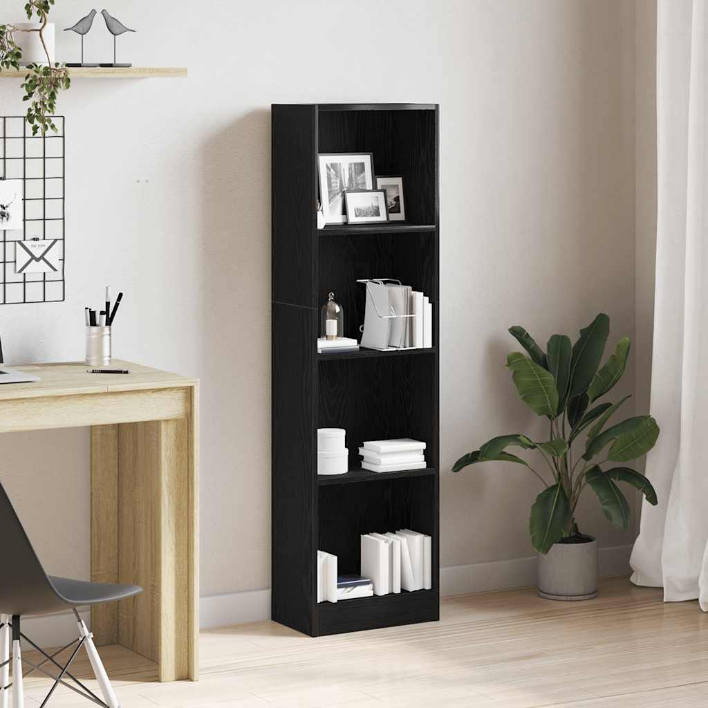 Bücherregal Weiß 40x24x75 cm Holzwerkstoff