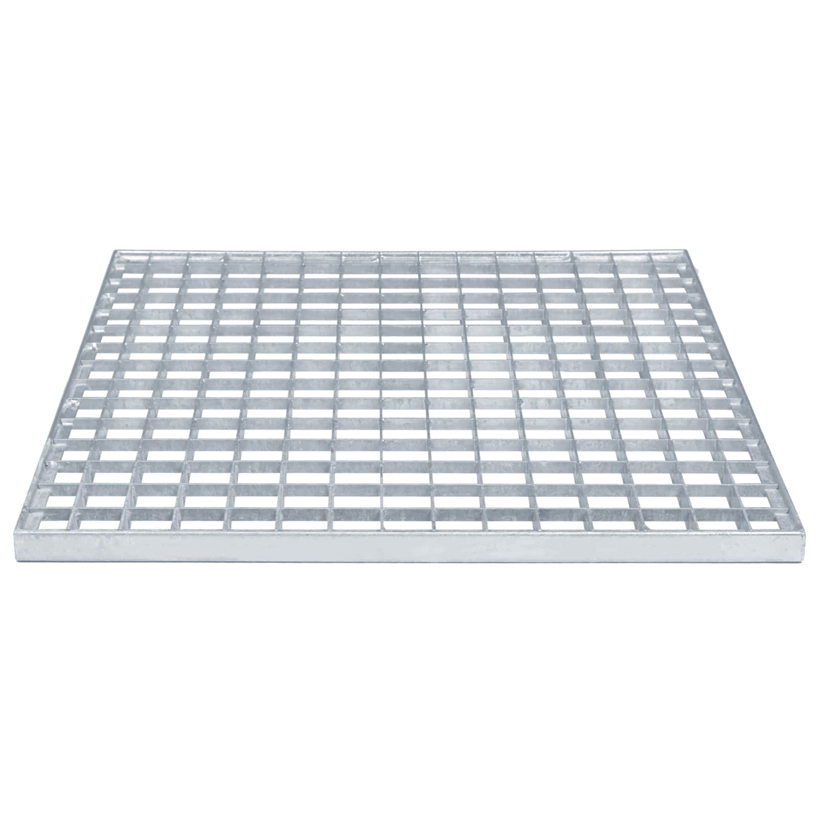 Gitter Silber 50 x 35 x 2 cm Feuerverzinkter Stahl