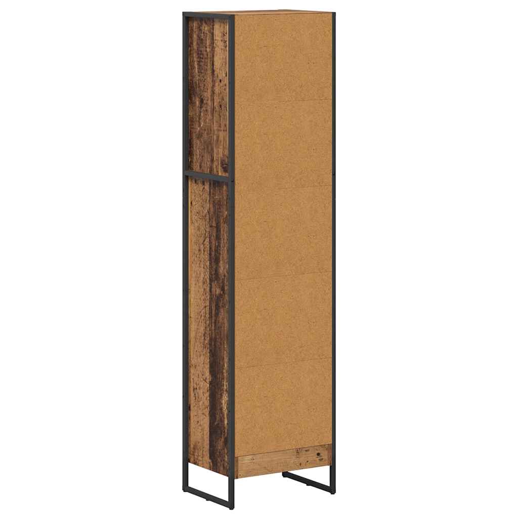 Bücherregal 2 pcs Schwarz Eichen-Optik 60 x 30 x 189,5 cm
