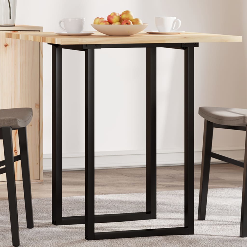 Tischplatte Rund Ø40x2 cm Massivholz Akazie