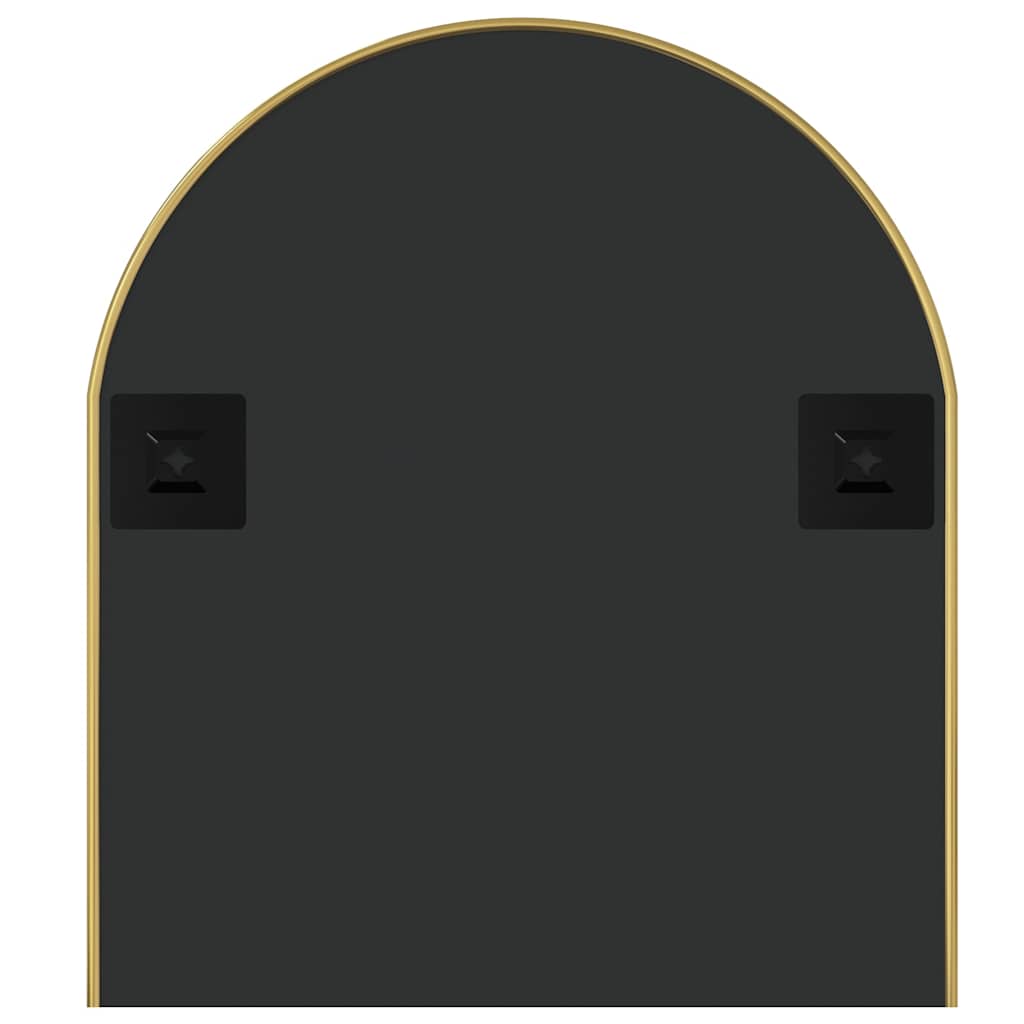 Wandspiegel Silbern 50x20 cm Oval