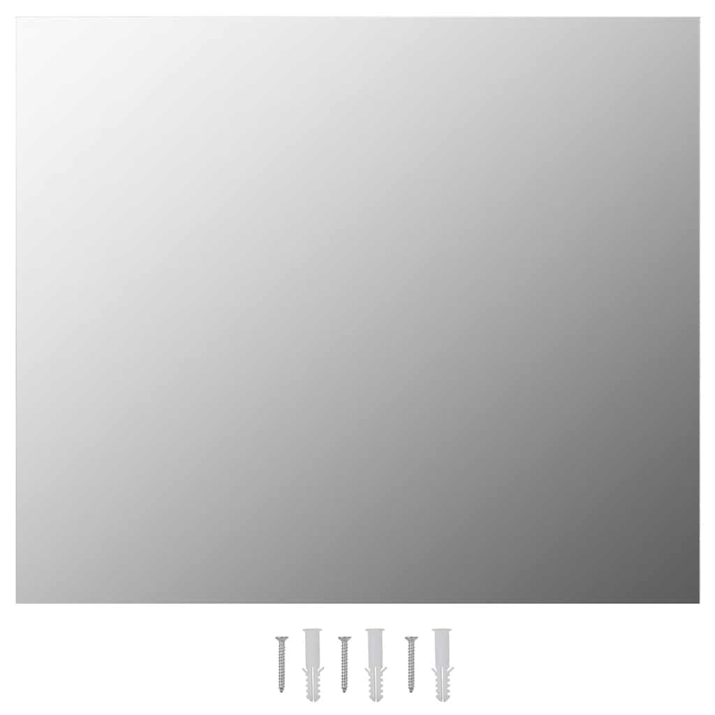 Wandspiegel 40 x 40 cm Quadratisch Glas