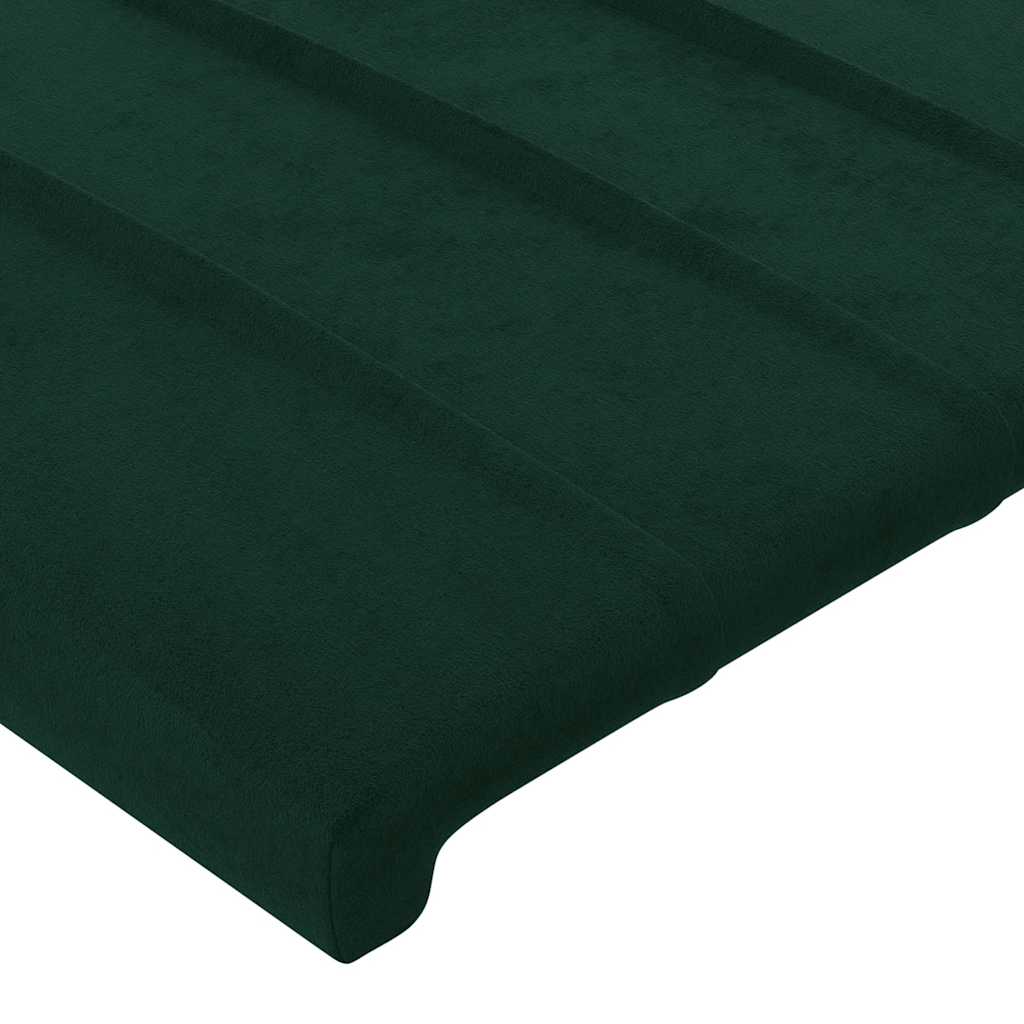Kopfteil Hellgrau 80x5x118/128 cm Samt