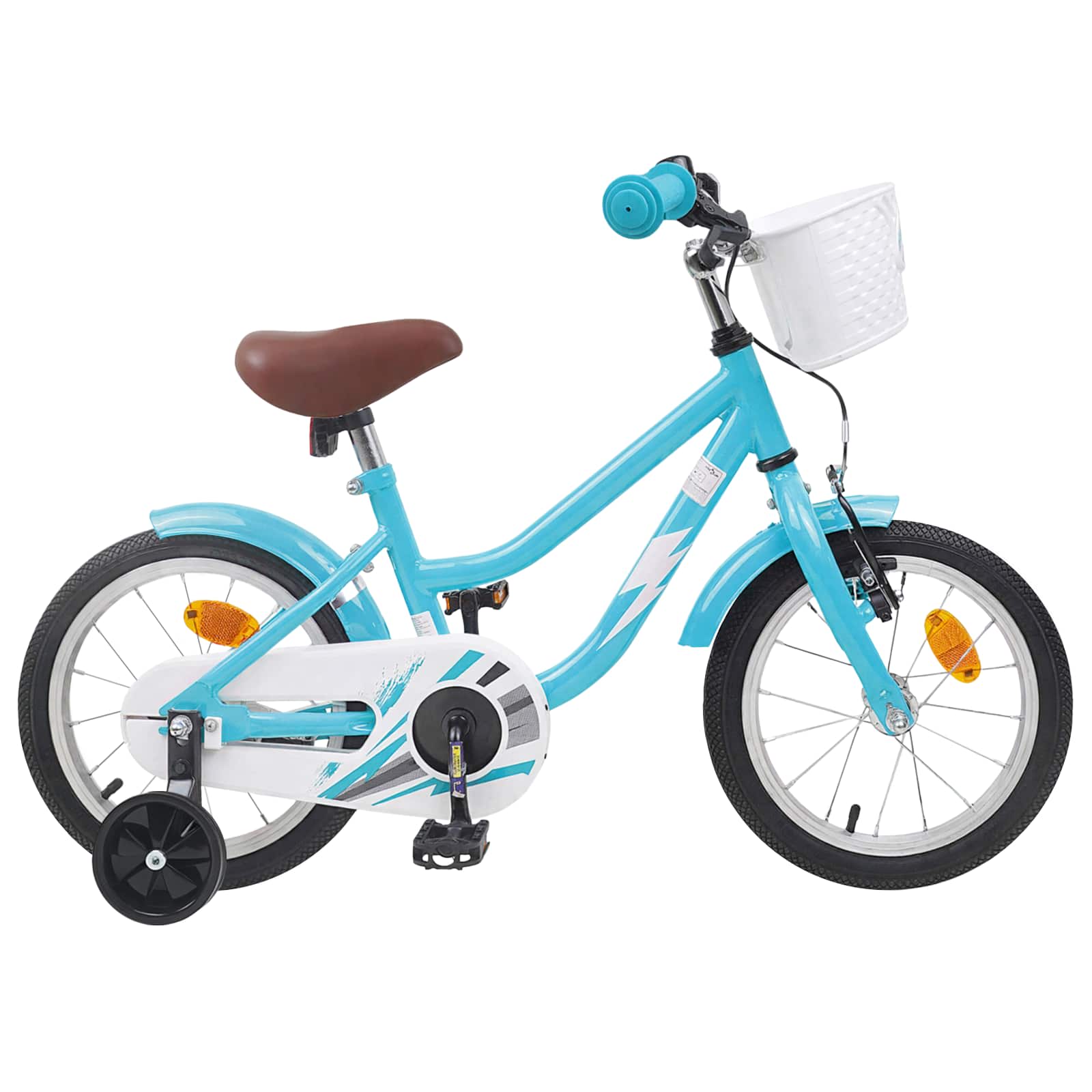Kinderfahrrad 12 Zoll für 2-4 Jahre alt Hellrosa