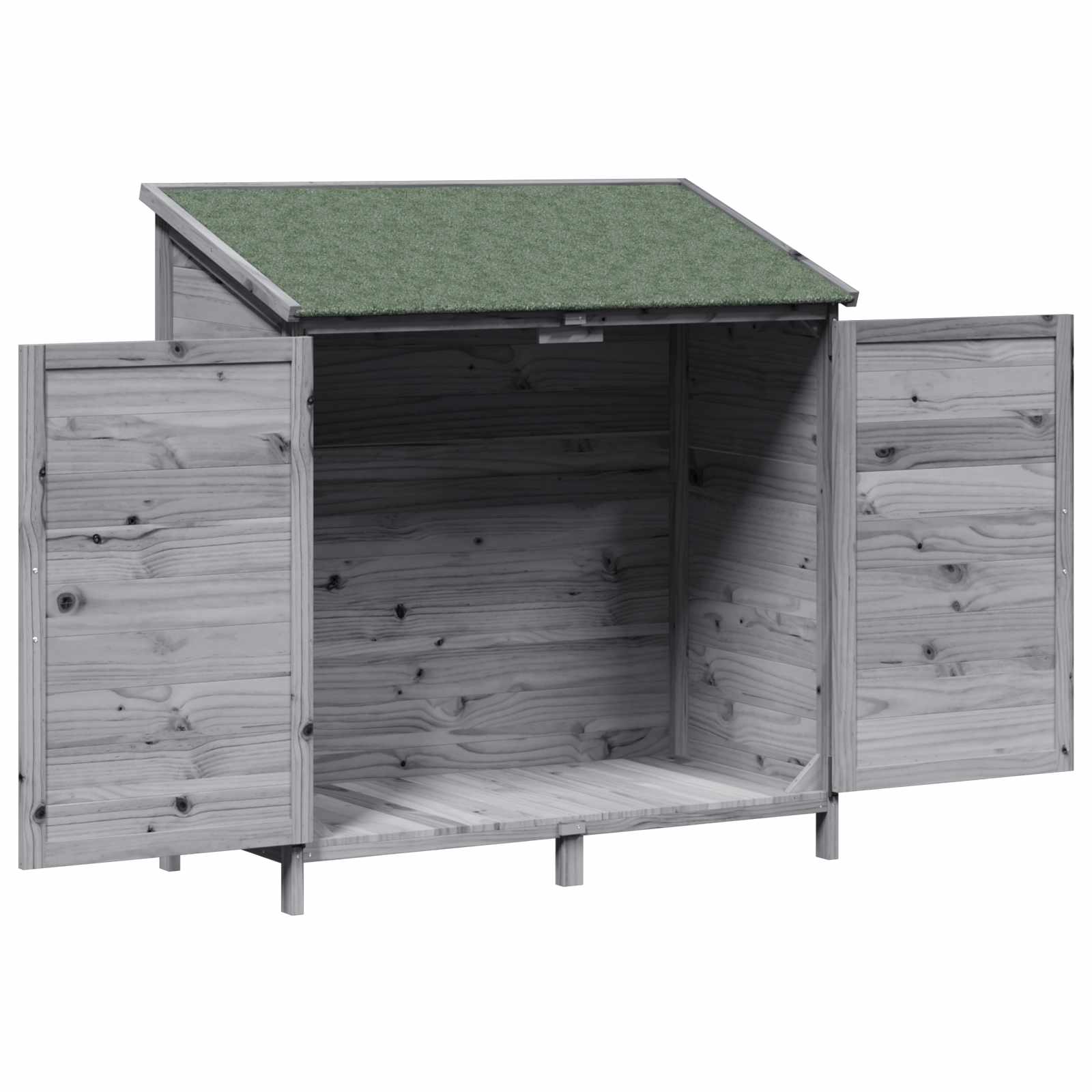 Gartenschuppen Natur 59 x 56 x 113,5 cm Massivholz aus Fichte