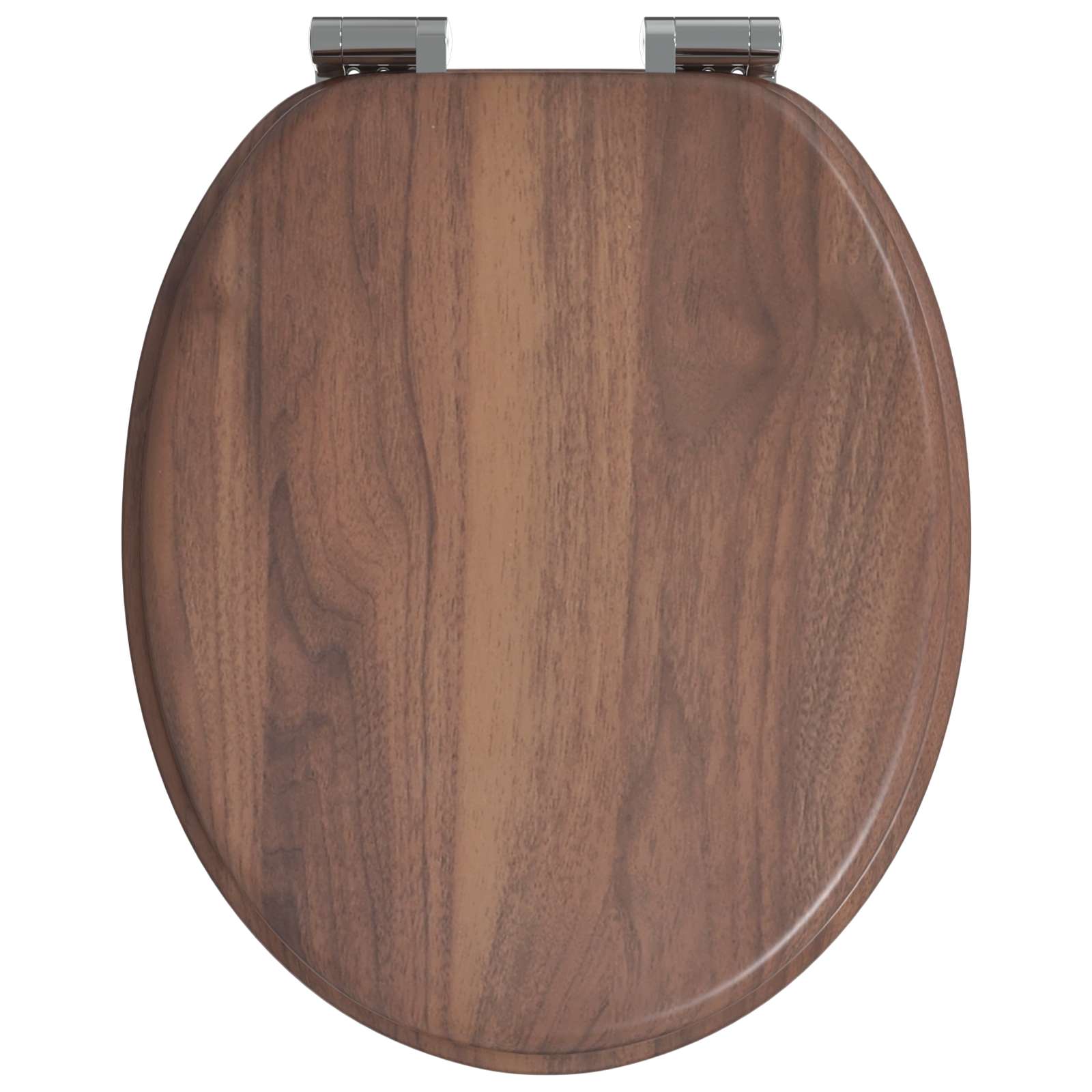 Toilettensitz MDF Deckel Schlichtes Design Weiß