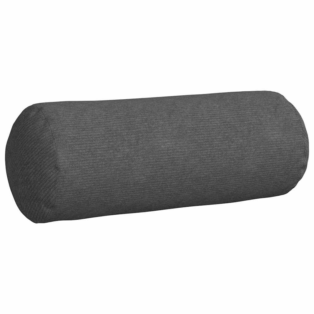 Bolsterkissen 2 pcs Hellgrau Ø 15 x 40 cm Cordstoff