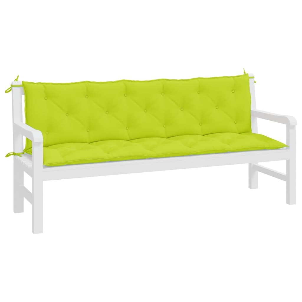 Gartenbank-Auflagen 2 Stk. Königsblau 100x50x7 cm Oxford-Gewebe
