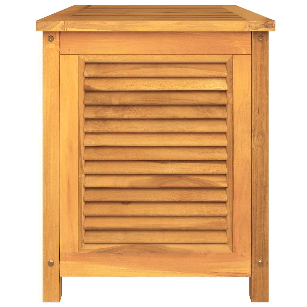 Gartenbox mit Beutel 60x50x58 cm Massivholz Teak