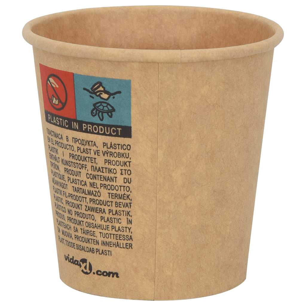 Pappbecher mit Deckeln 1000 Stk. 12oz 300ml