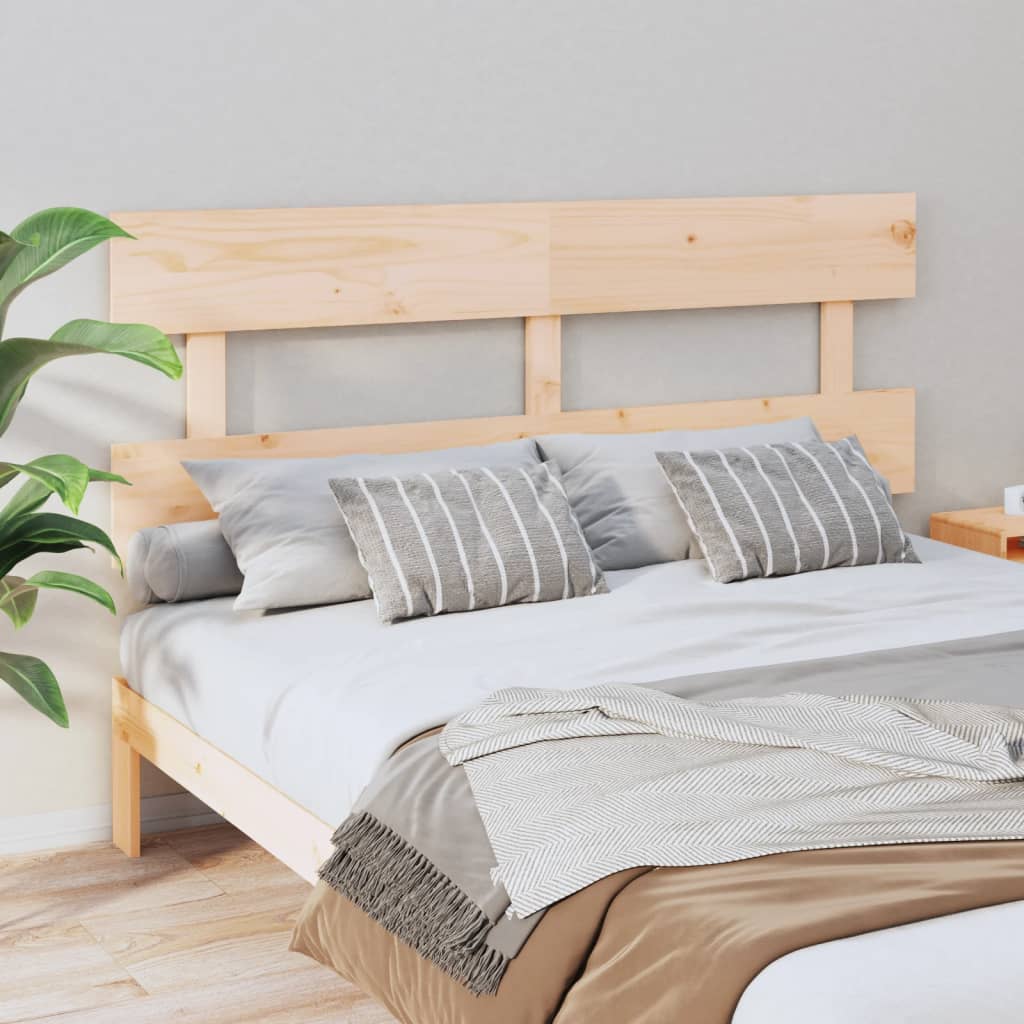 Bett-Kopfteil 78,5x3x81 cm Massivholz Kiefer