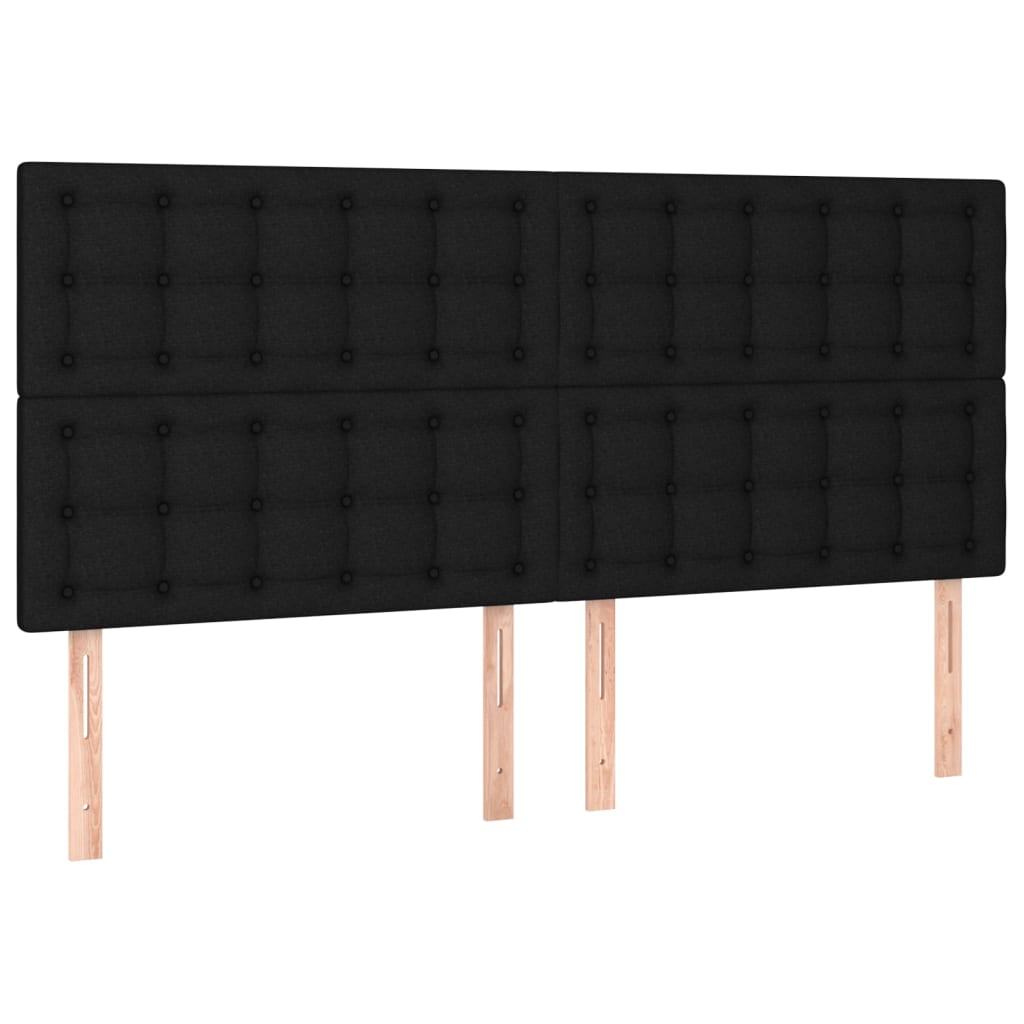Kopfteil Hellgrau 80x5x118/128 cm Stoff