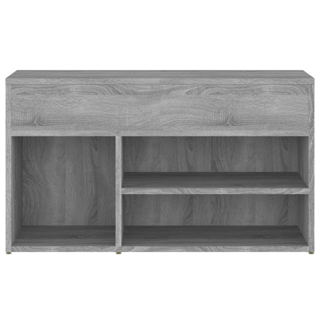 Schuhbank Weiß 60x30x45 cm Holzwerkstoff