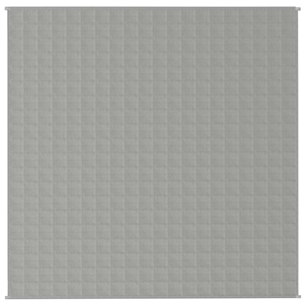 Gewichtsdecke Grau 122x183 cm 5 kg Stoff