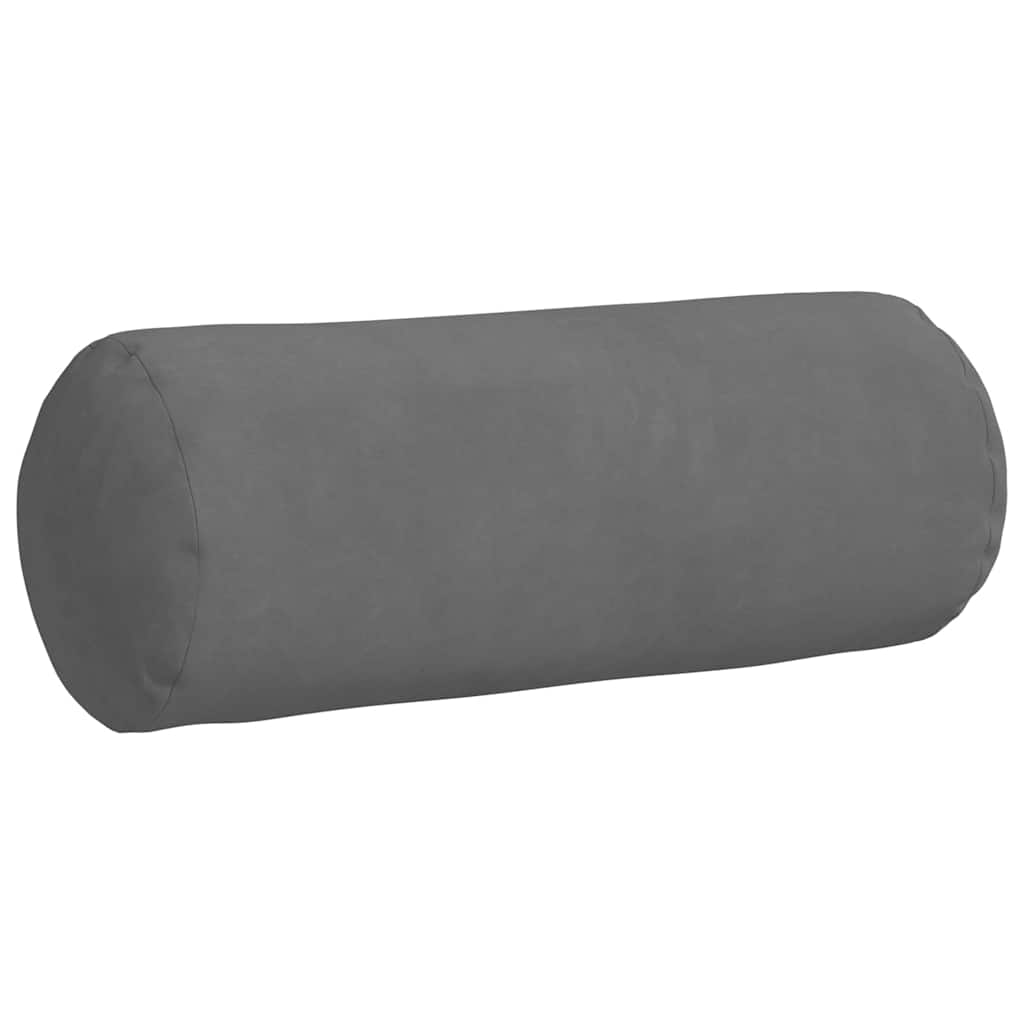 Bolsterkissen 2 Stück Taupe Ø 15 x 40 cm Mikrofaserstoff