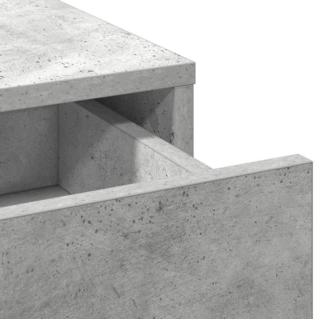 Schminktisch mit Tür 2 pcs Weiß 50 x 41 x 135 cm Holzwerkstoff