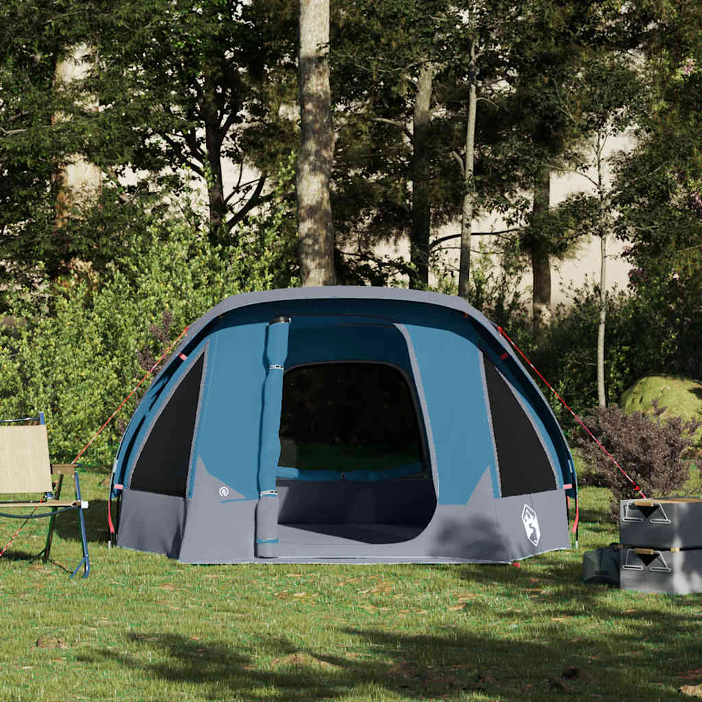 Campingzelt 4 Personen Grün Wasserdicht