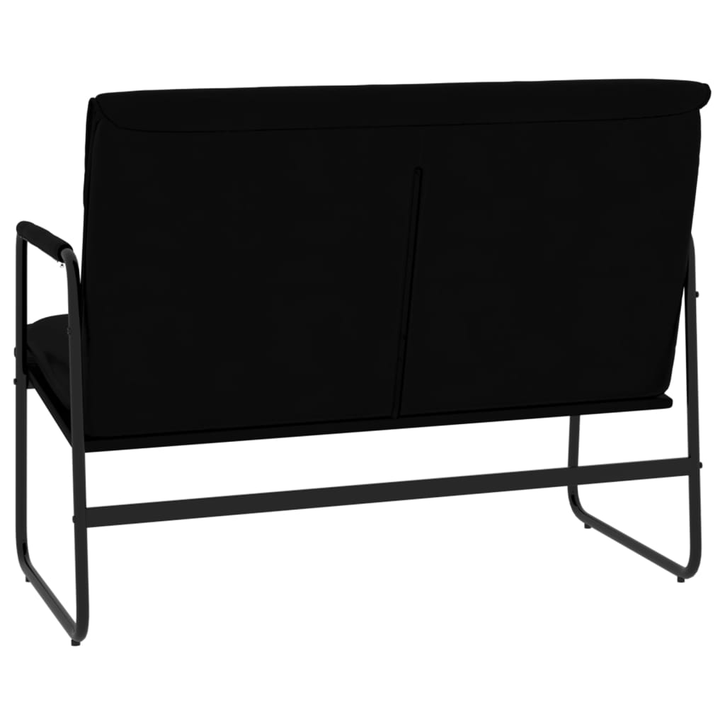 Sitzbank Grau 100x64x80 cm Kunstleder