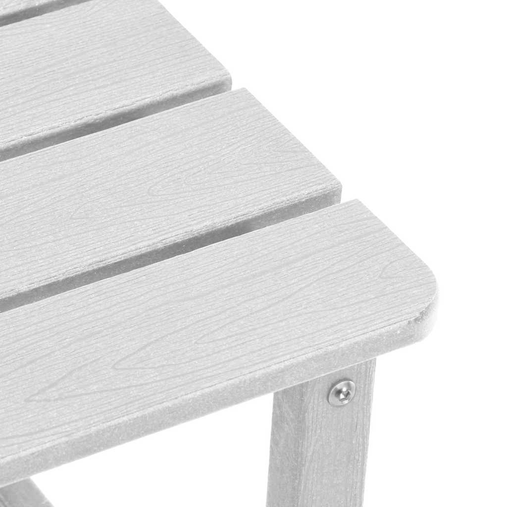 Gartenstuhl 2 pcs Weiß 80,5 x 74,5 x 92 cm Polyethylen