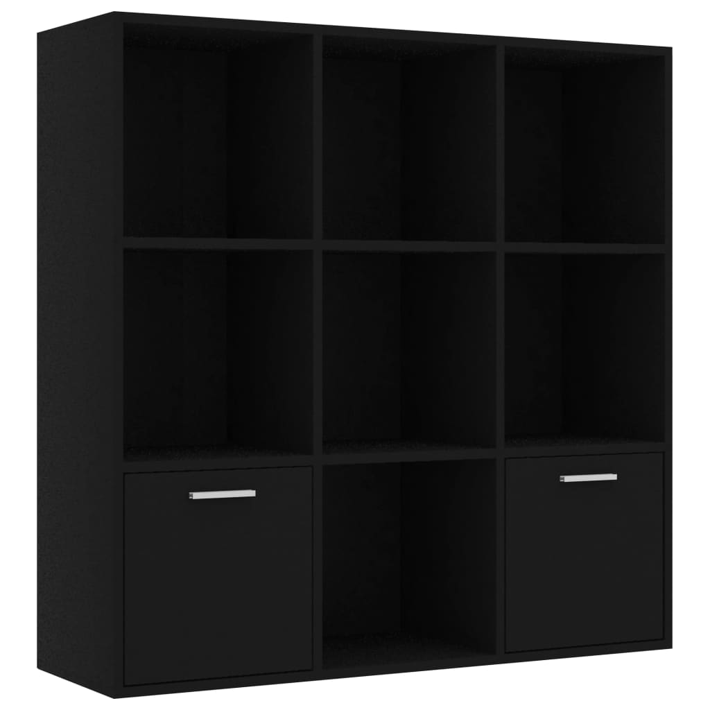 Bücherregal Weiß 98x30x98 cm Holzwerkstoff