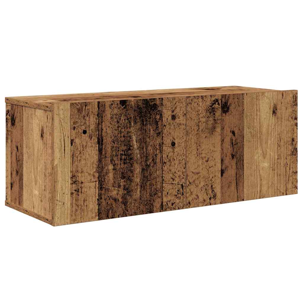 4-tlg. TV-Schrank-Set Weiß Holzwerkstoff