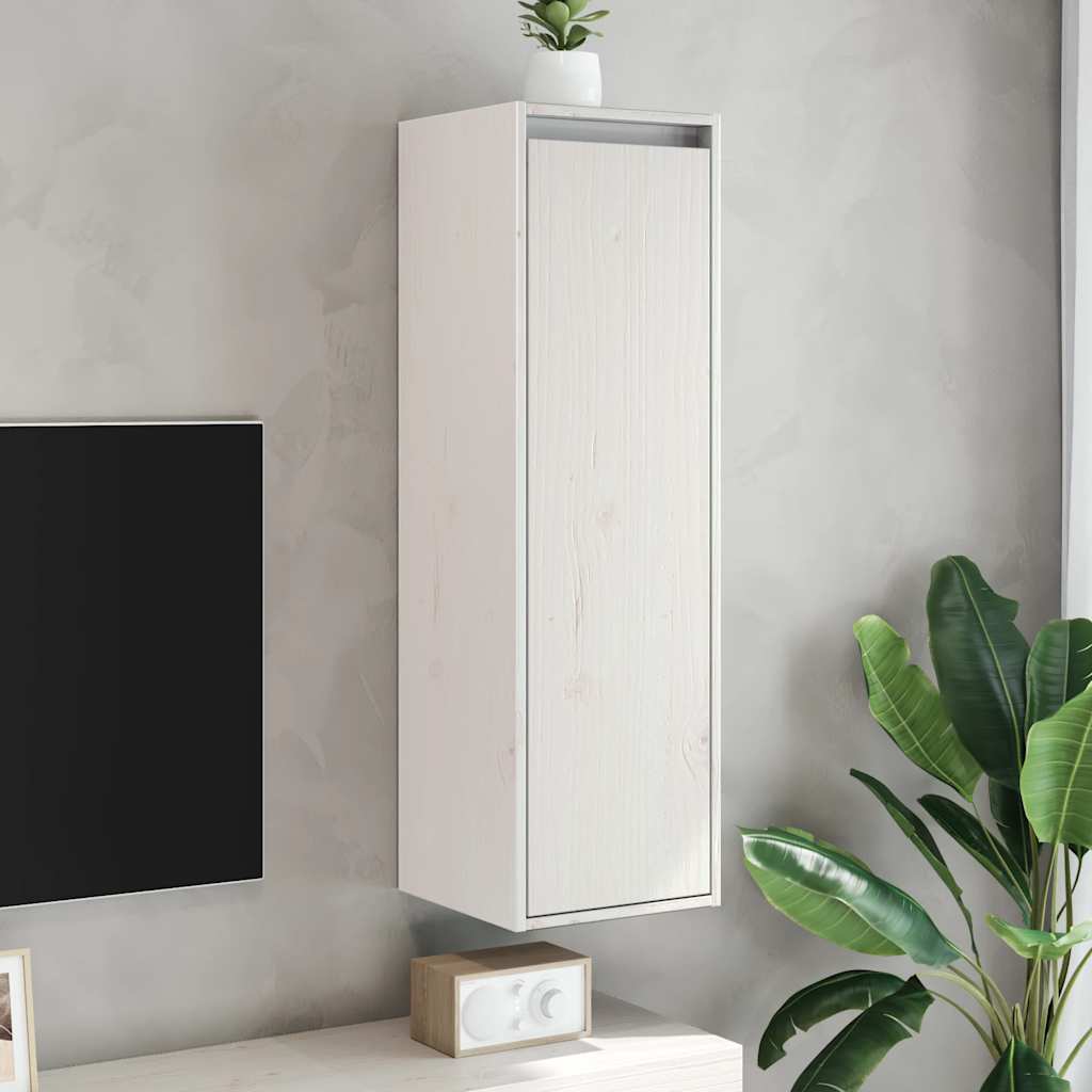 Wandschrank 30x30x100 cm Massivholz Kiefer