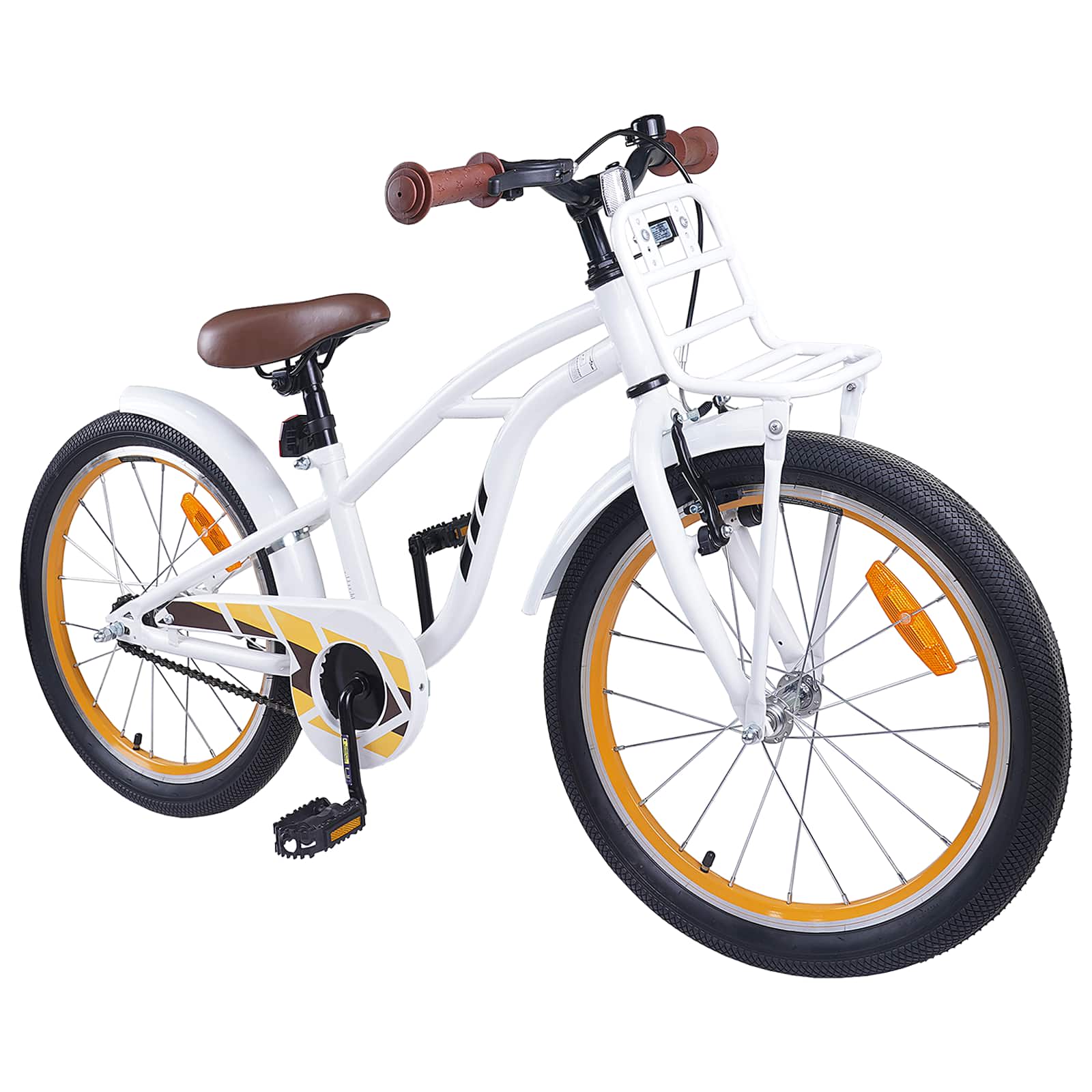 Kinderfahrrad 16 Zoll für 4-6 Jahre alt Schwarz