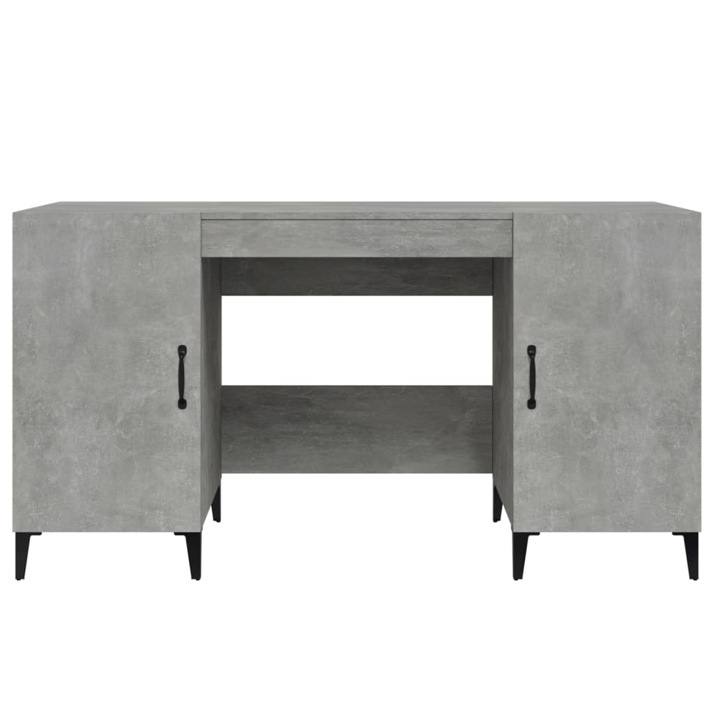 Schreibtisch mit Tür Altholz 140 x 50 x 75 cm Holzwerkstoff