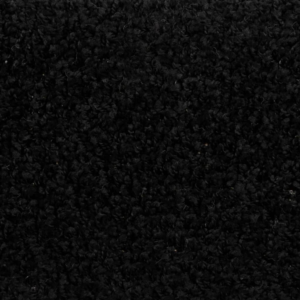 Stufenmatten 15 Stk. 56x17x3 cm Grau Halbrund