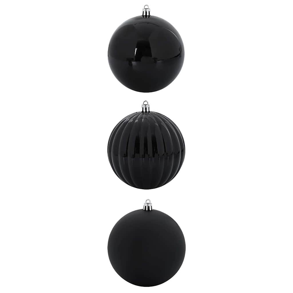 Weihnachtsbaumkugel Set XL 9 pcs Rot Kunststoff