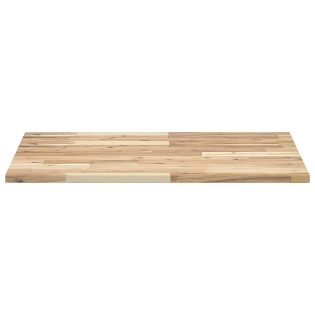 Schreibtischplatte Unbehandelt 60x50x2 cm Massivholz Akazie
