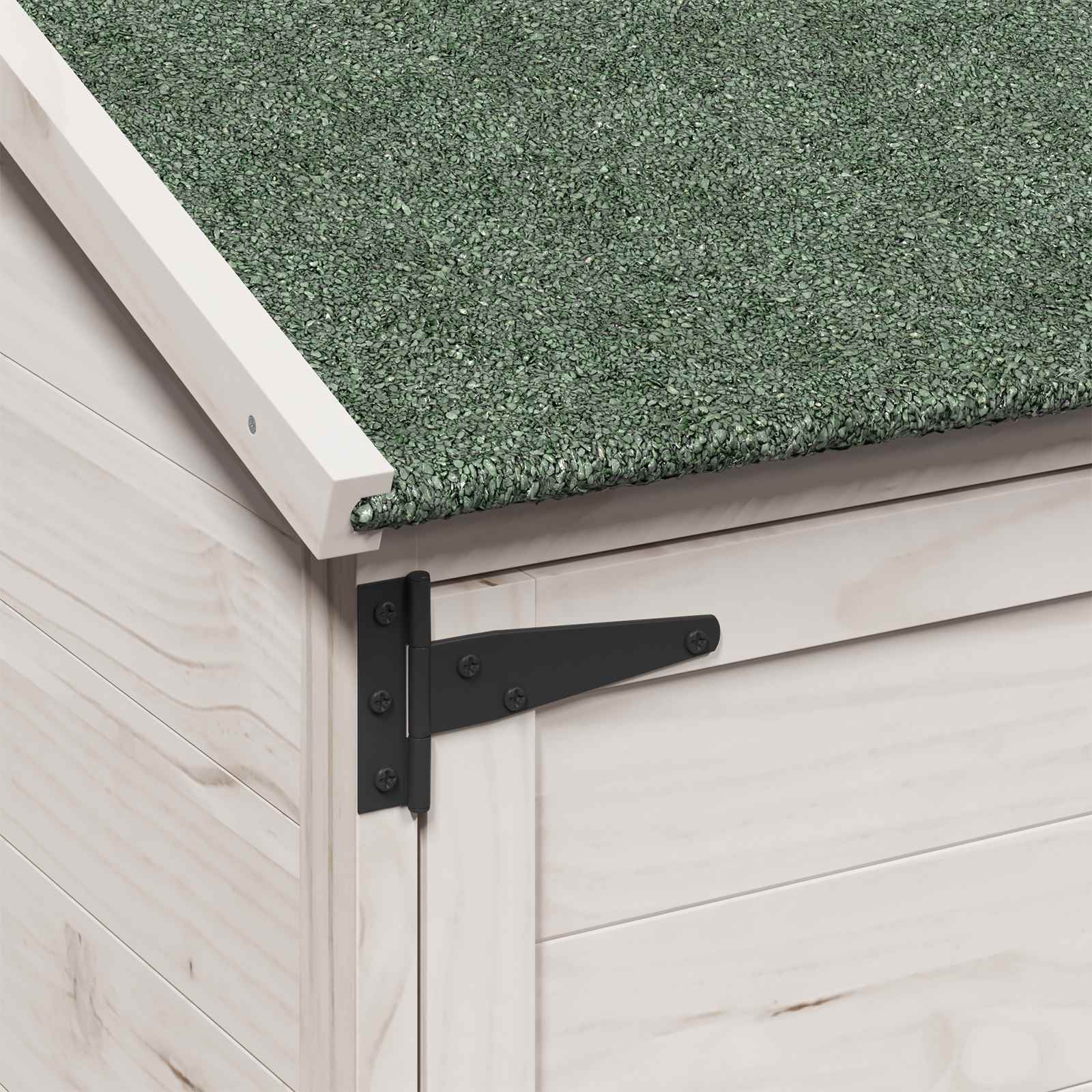 Gartenschuppen Natur 59 x 56 x 113,5 cm Massivholz aus Fichte