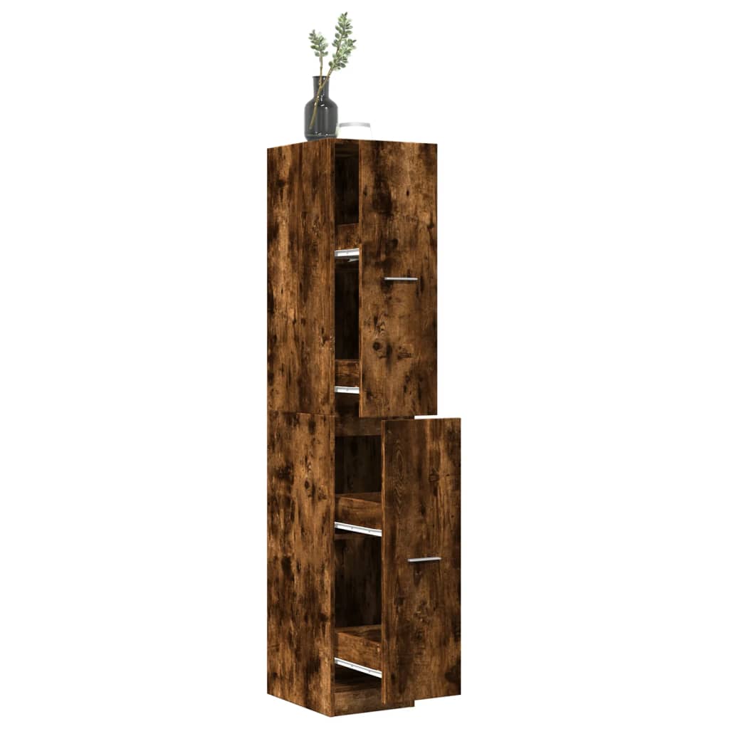 Apothekerschrank Weiß 30 x 41 x 174,5 cm Holzwerkstoff