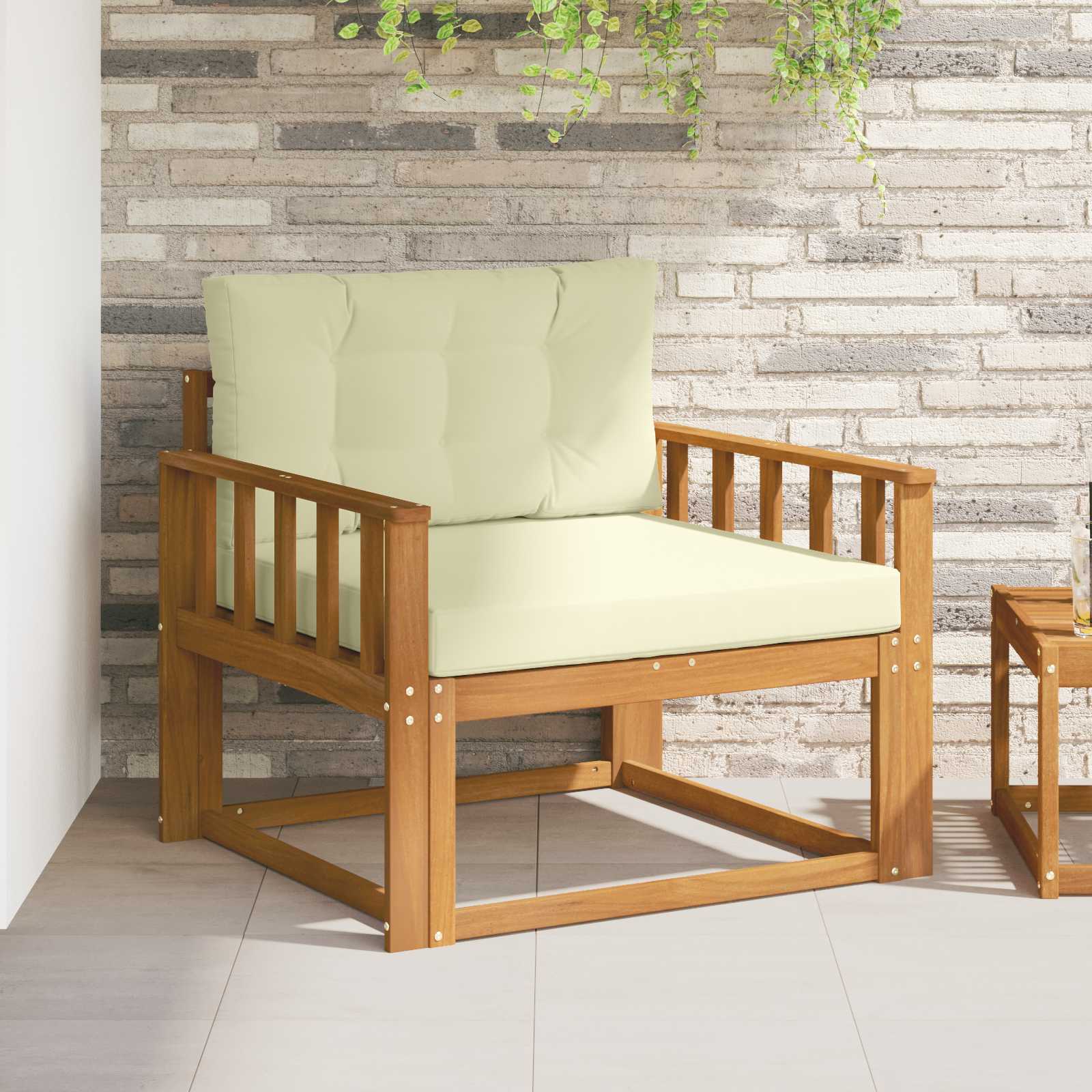 Outdoor Mittelsofa Natur
