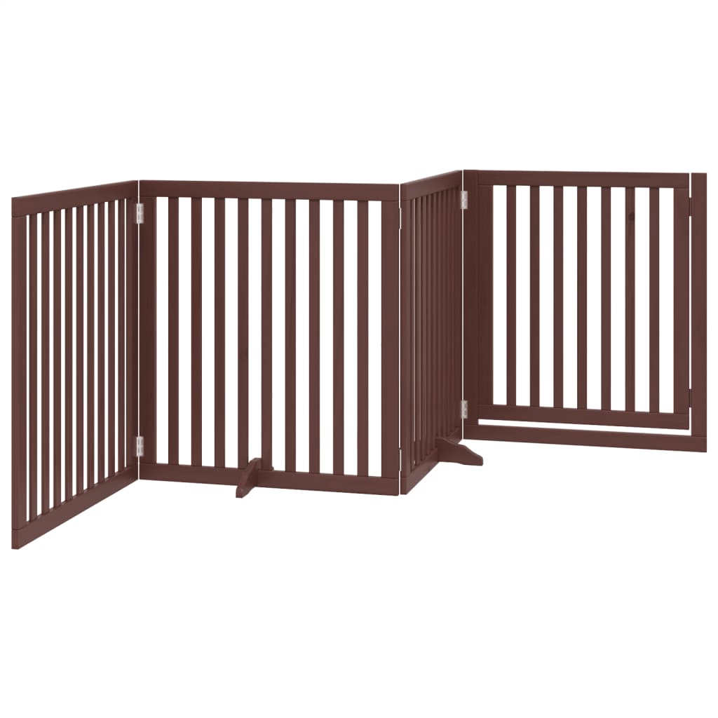Hundegitter Faltbar 3 Paneele 150 cm Pappelholz