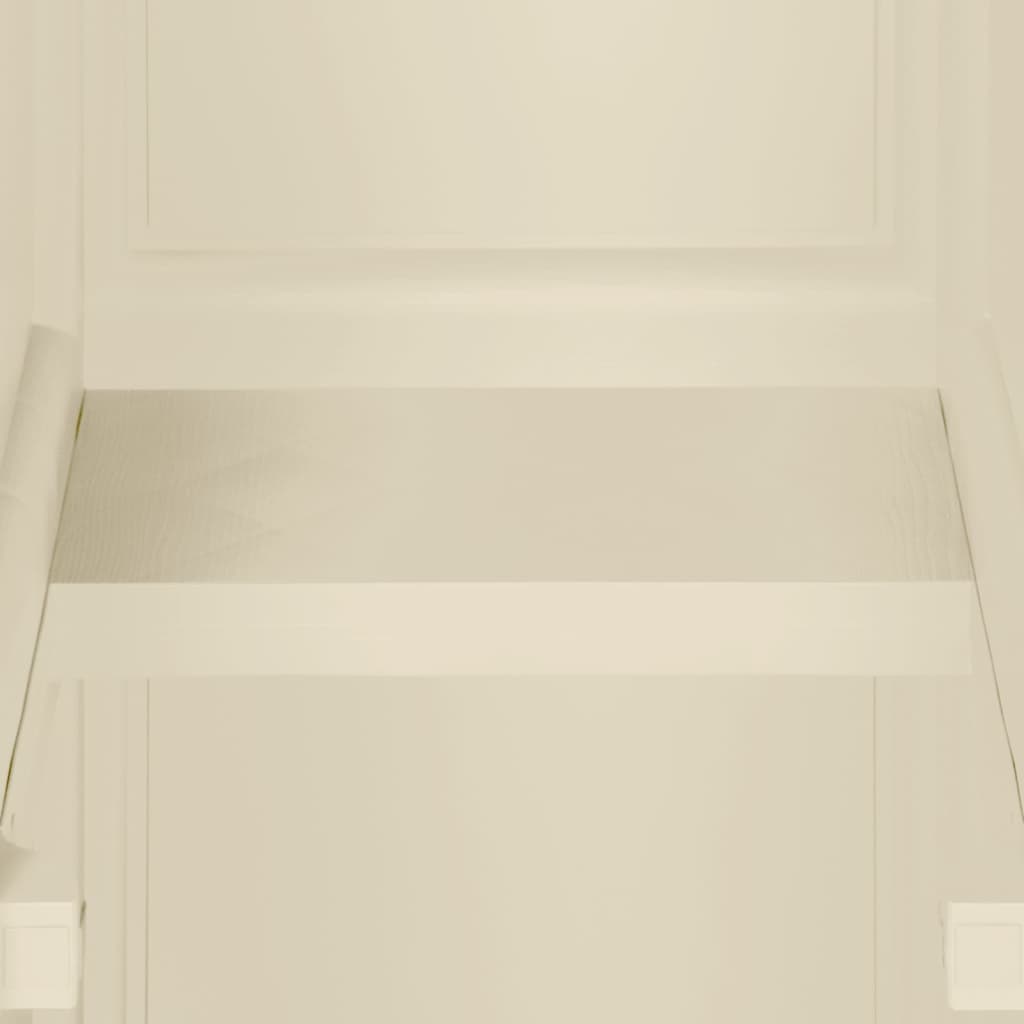 Kunststoffschrank 79x43x125 cm Holzdesign Vanilleeis