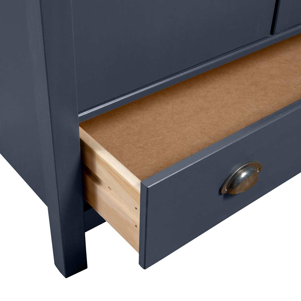 Kleiderschrank mit 3 Türen Hill 127x50x170cm Massivholz Kiefer