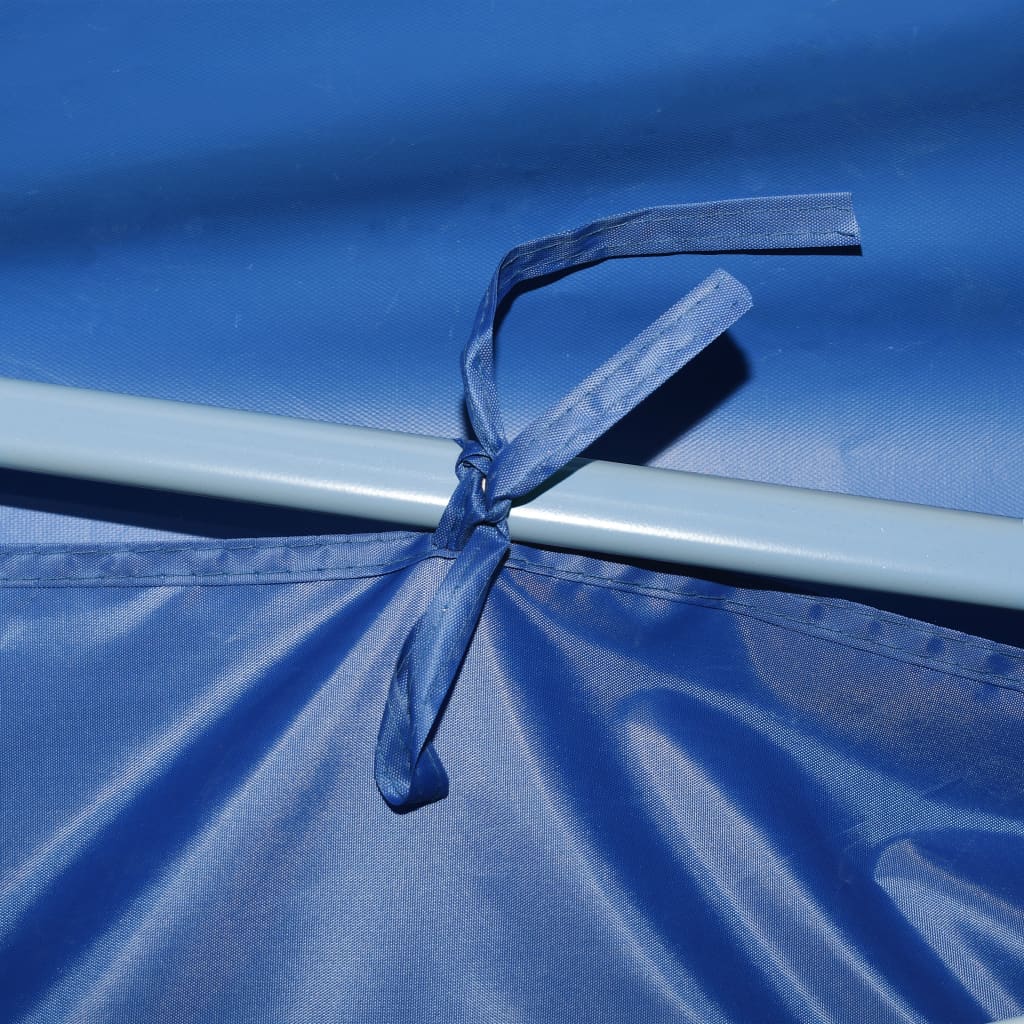 Faltzelt Partyzelt Pop-Up mit 8 Seitenwänden 870x291x315 cm Creme
