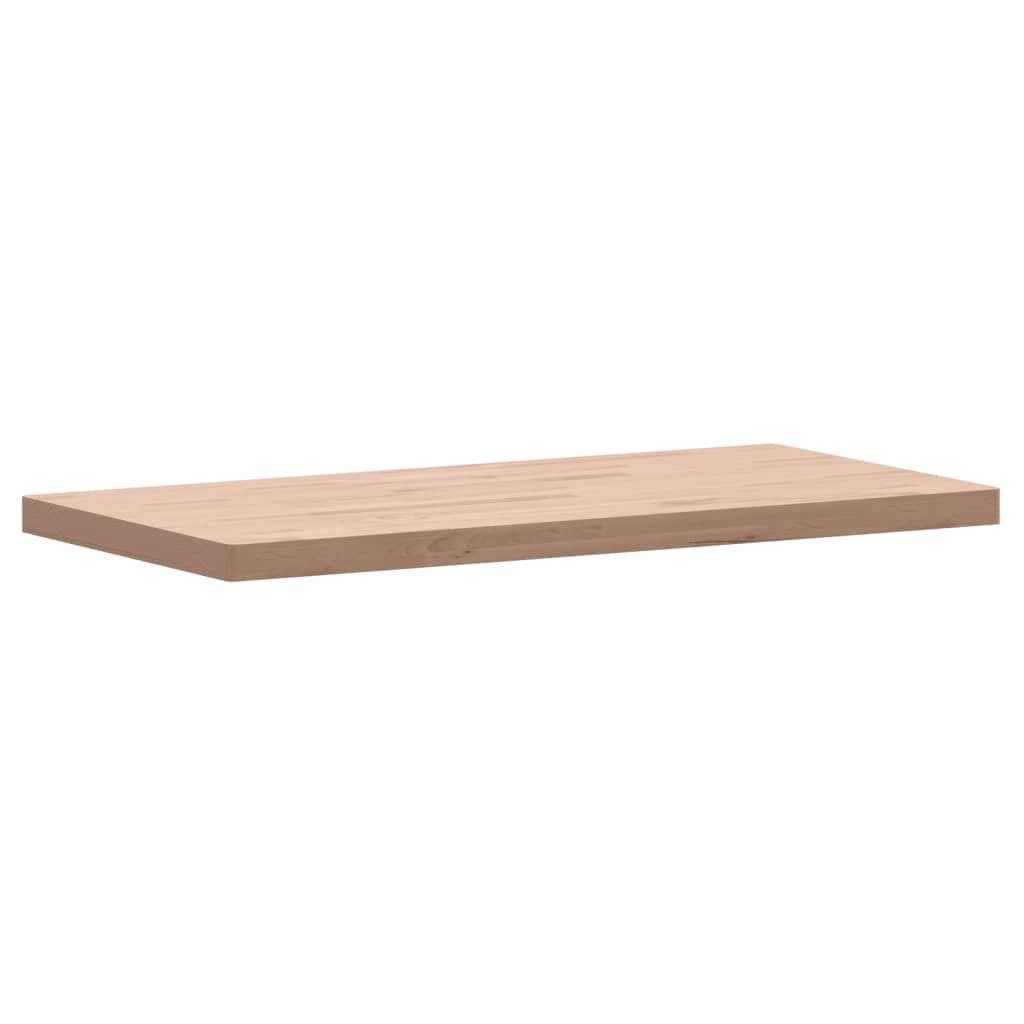 Waschtischplatte 80x40x1,5 cm Massivholz Buche