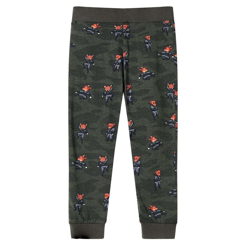Kinderpyjama mit Langen Ärmeln Khaki 92