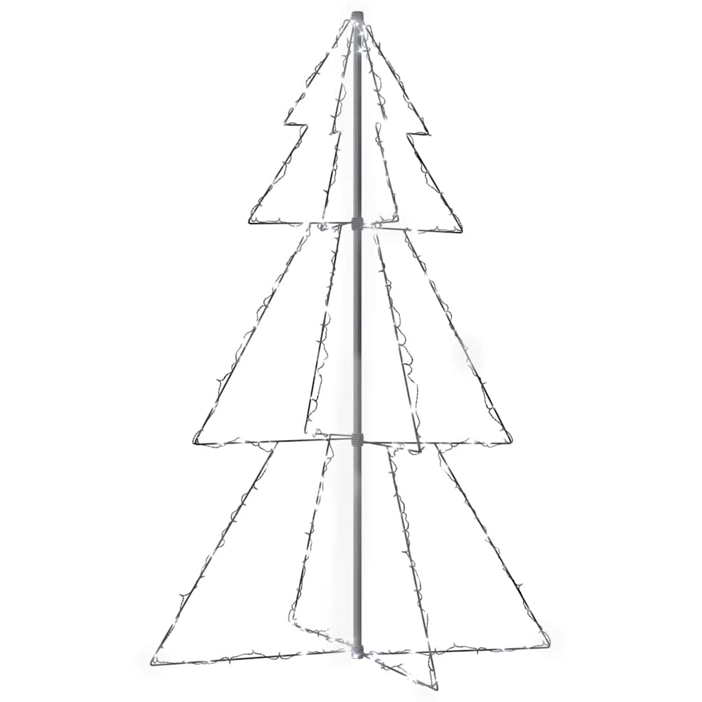 Weihnachtsbaum in Kegelform 160 LEDs Indoor & Outdoor 78x120 cm