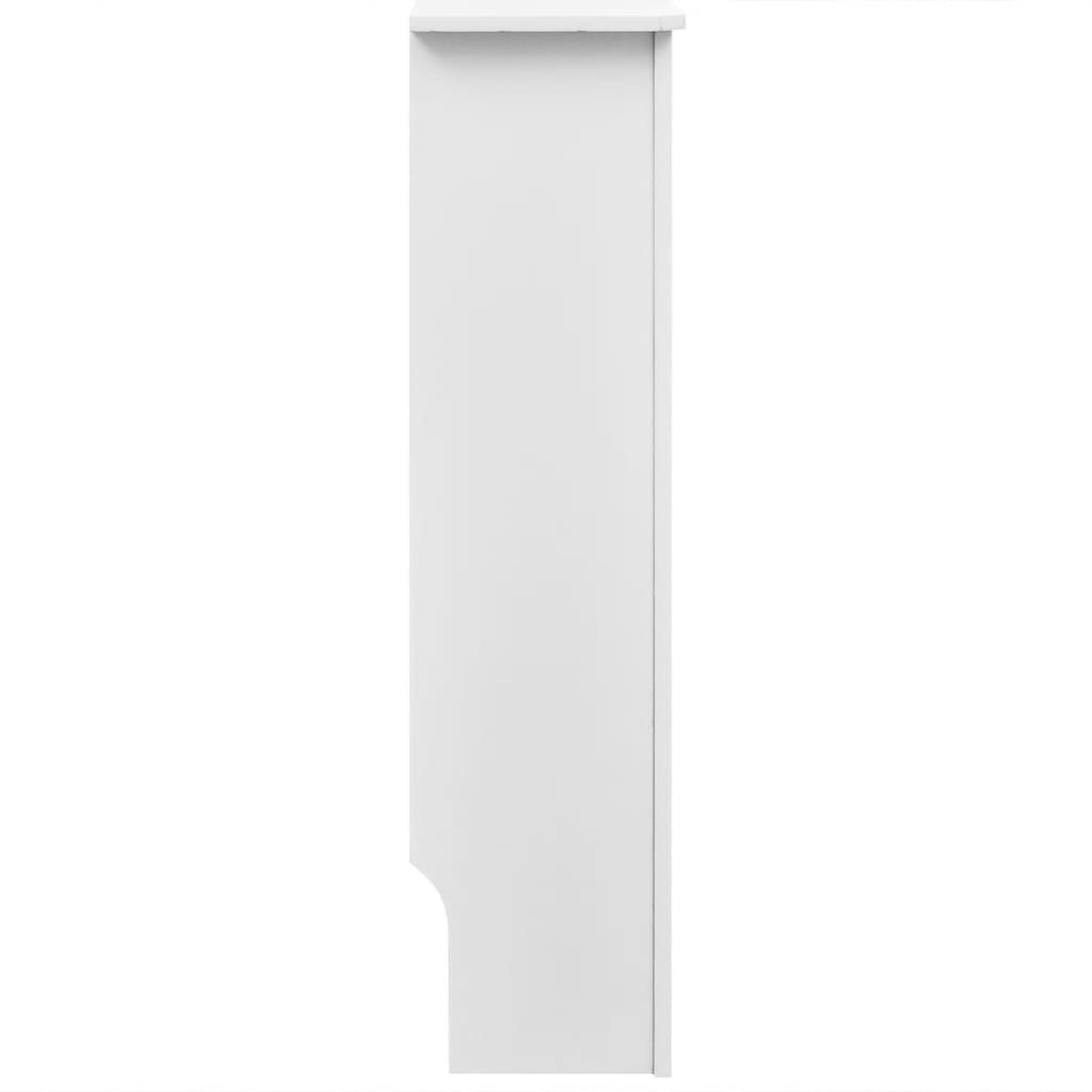 Holzwerkstoff Heizkörper-Abdeckung Heizkörperverkleidung 112 cm, weiß