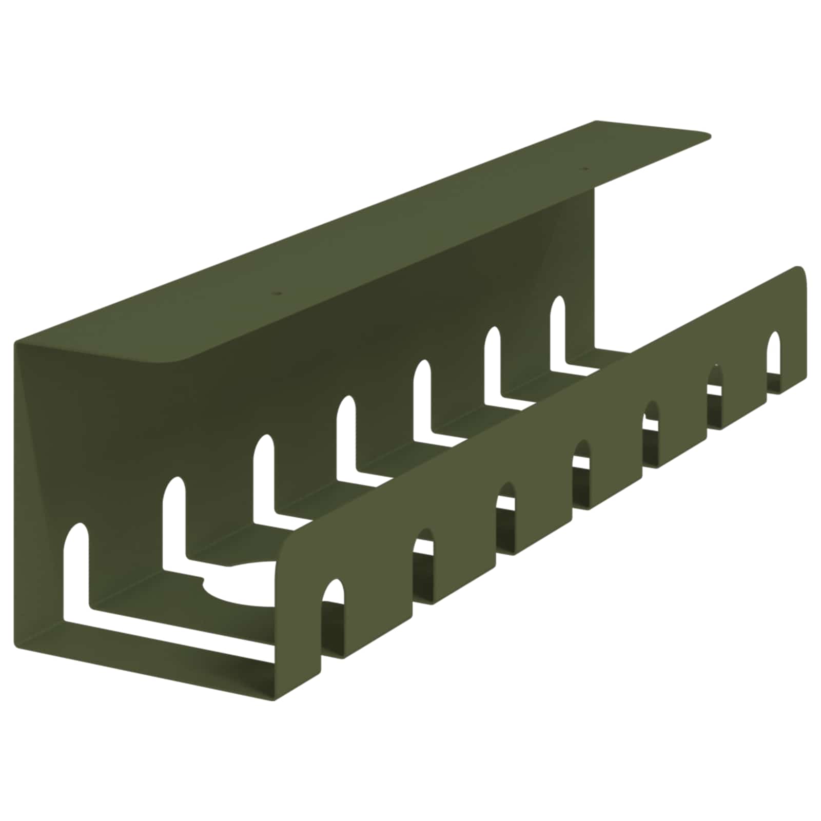Unter dem Schreibtisch Kabelmanagement Tray 2 Stk. Anthrazit