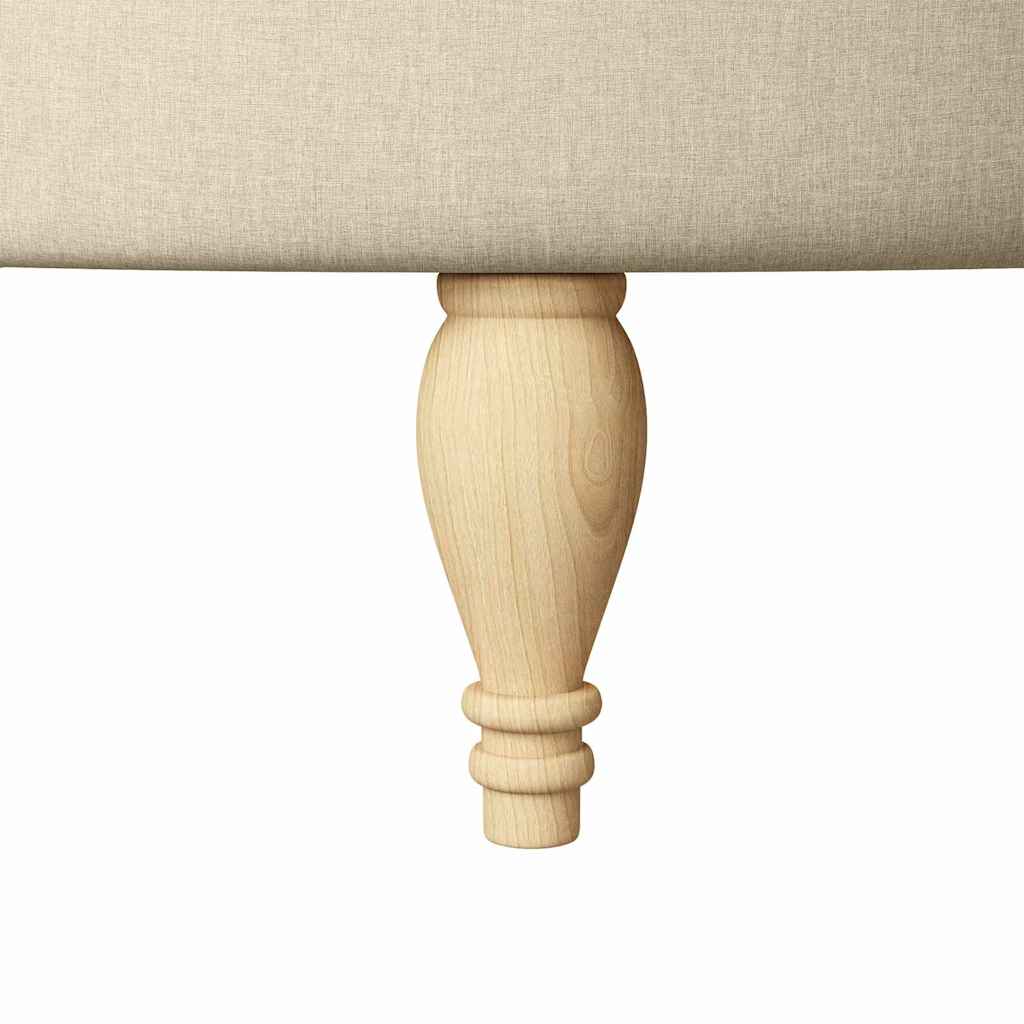 Schlafsessel Hellgrau 56,5 x 70 x 110 cm Stoff