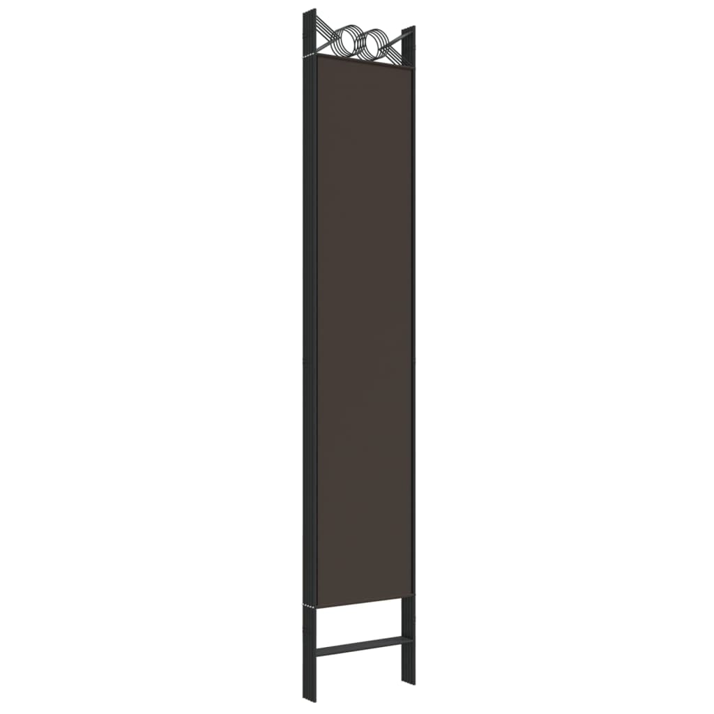 3-teiliger Raumteiler Beige 120 x 200 cm Stoff