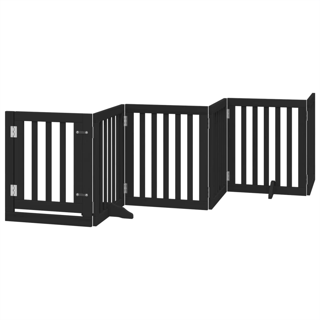 Hundegitter Faltbar 3 Paneele 150 cm Pappelholz