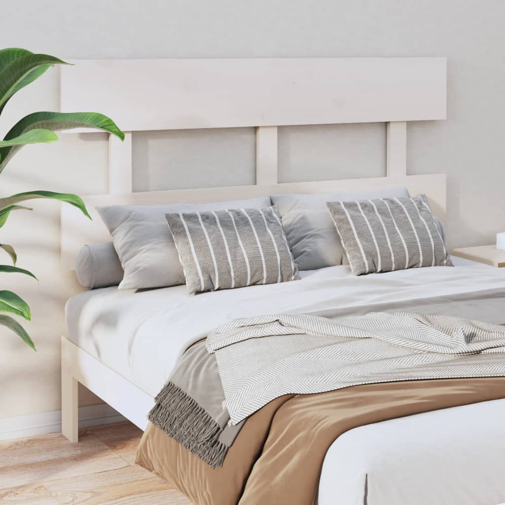 Bett-Kopfteil 78,5x3x81 cm Massivholz Kiefer