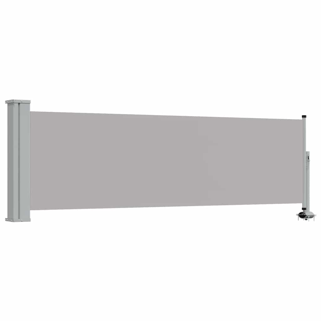 Seitenmarkise 60 x 300 cm 100% Polyester Eisen Stahl