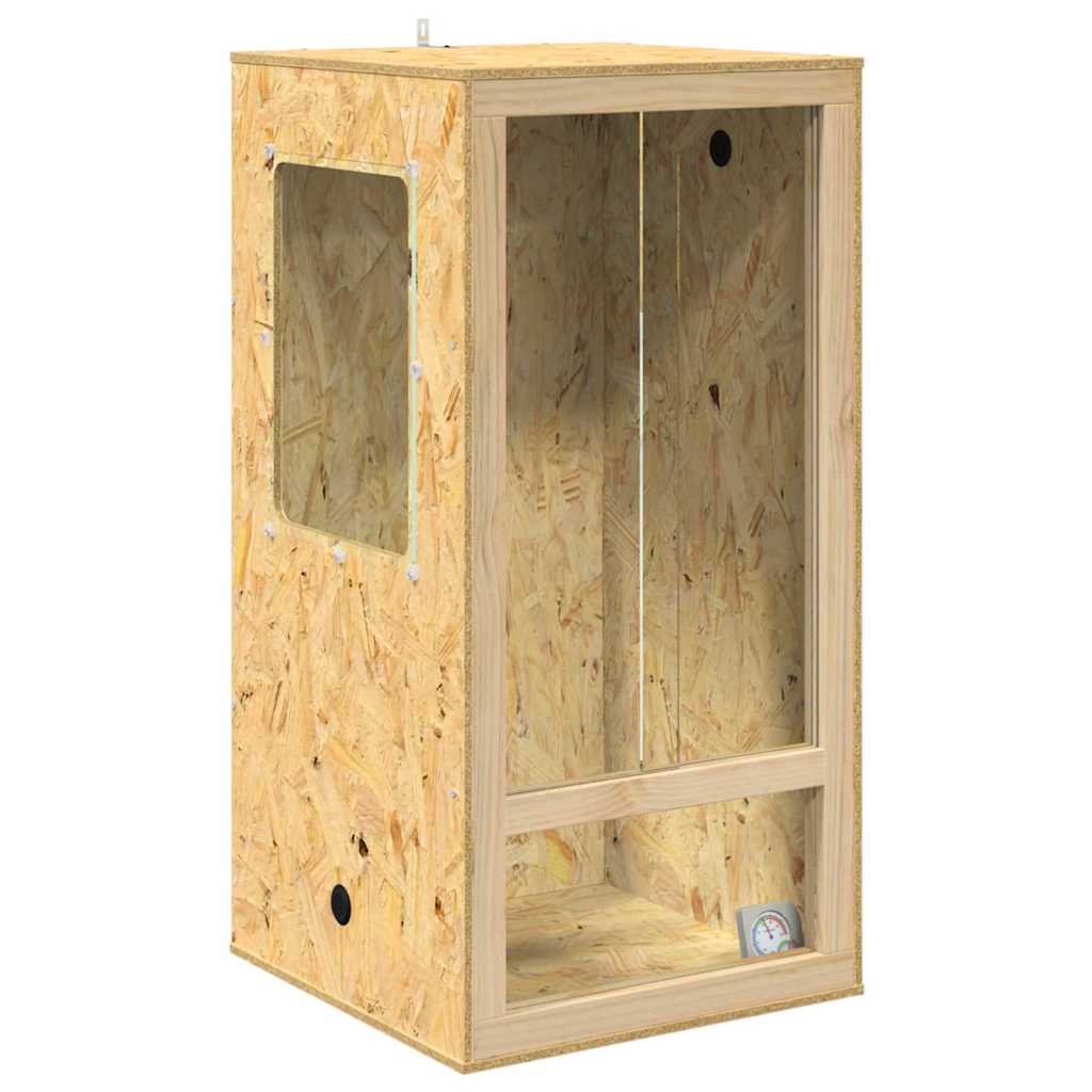 Terrarium Braun 50 x 50 x 100 cm OSB