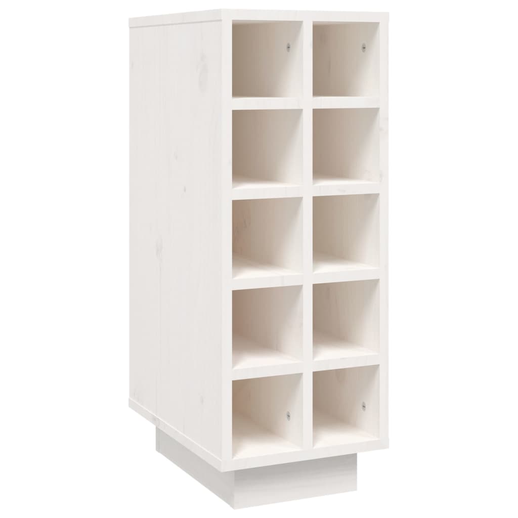 Weinregal 23x34x61 cm Massivholz Kiefer
